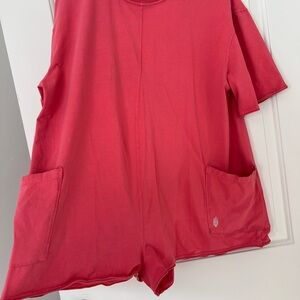 Free people hot shot tee romper